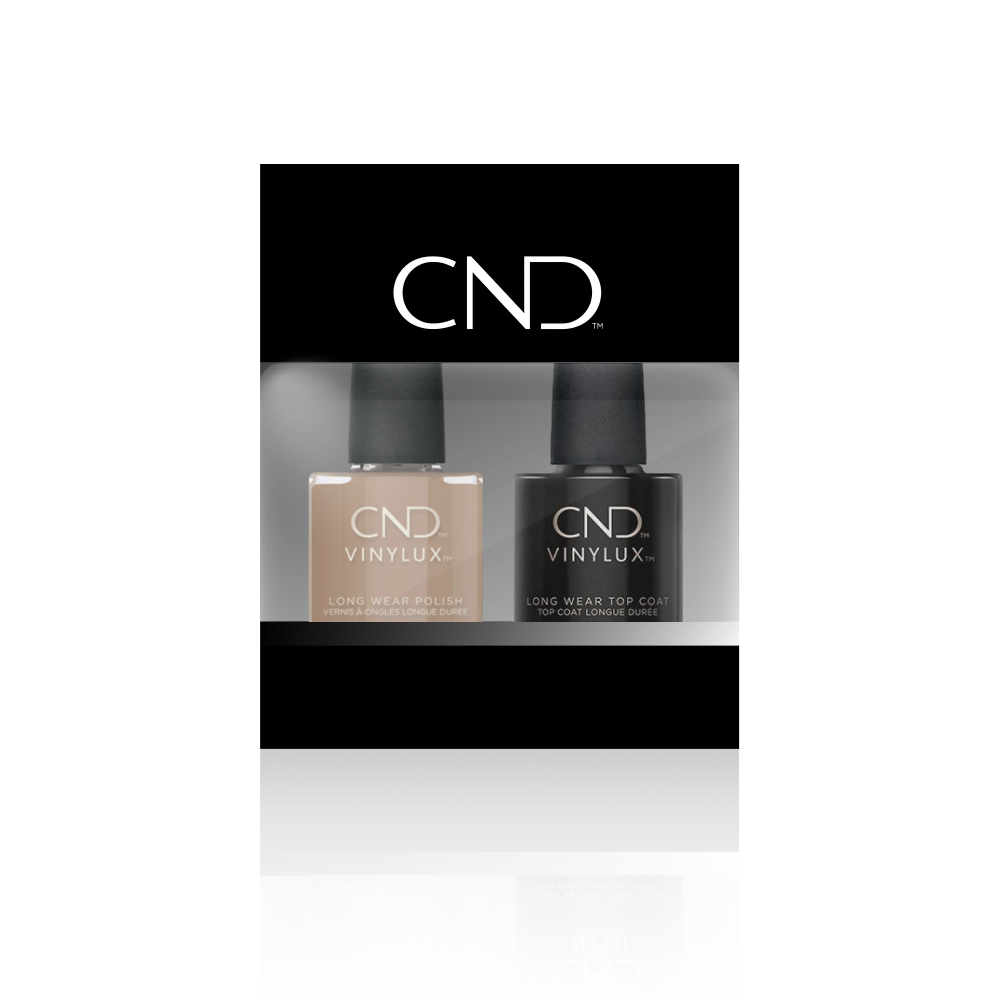 CND™ — Vinylux #384 Wrapped in linen + Weekly Top coat